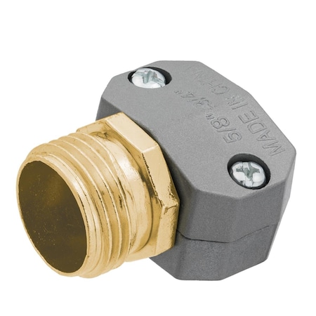 Orbit 0.73 in. Zinc Threaded Male Hose Mender 7015700